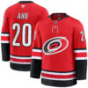 Sebastian Aho Carolina Hurricanes Red Alternate Premium Jersey - All Stitched