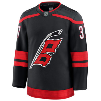 Alternative view of Andrei Svechnikov Carolina Hurricanes Black Home Premium Jersey - All Stitched