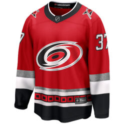 Alternative view of Andrei Svechnikov Carolina Hurricanes Red Alternate Premium Jersey - All Stitched