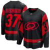 Andrei Svechnikov Carolina Hurricanes Black NHL Stadium Series Jersey - All Stitched