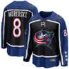 Zach Werenski Columbus Blue Jackets Black Reverse Retro 2.0 Jersey - All Stitched