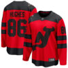 Jack Hughes New Jersey Devils Red 2024 NHL Stadium Series Jersey - All Stitched