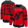 Nico Hischier New Jersey Devils Red 2024 NHL Stadium Series Jersey - All Stitched