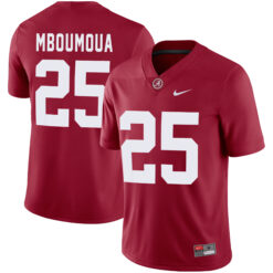 Steve Mboumoua Alabama Crimson Tide Football Crimson Game Jersey - All Stitched