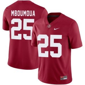 Steve Mboumoua Alabama Crimson Tide Football Crimson Game Jersey - All Stitched