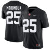 Steve Mboumoua Alabama Crimson Tide Football Black Game Jersey - All Stitched