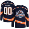 Custom New York Islanders Navy Reverse Retro 2.0 Jersey - All Stitched