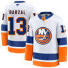 Mathew Barzal New York Islanders White Away Premium Jersey - All Stitched