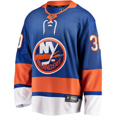 Alternative view of Ilya Sorokin New York Islanders Royal Home Premium Jersey - All Stitched