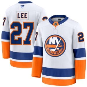 Anders Lee New York Islanders White Away Premium Jersey - All Stitched