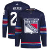 Chris Kreider New York Rangers Navy Alternate Primegreen Jersey - All Stitched