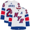Chris Kreider New York Rangers White 2024 Stadium Series Jersey - All Stitched
