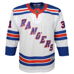 Alternative view of Igor Shesterkin New York Rangers White Away Primegreen Jersey - All Stitched