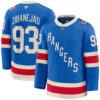 Mika Zibanejad New York Rangers Blue Premium Centennial Jersey - All Stitched