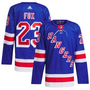 Adam Fox New York Rangers Royal Home Primegreen Jersey - All Stitched