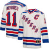 Mark Messier New York Rangers White Away Primegreen Jersey - All Stitched