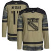 Mark Messier New York Rangers Camo Military Appreciation Jersey - All Stitched