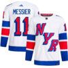 Mark Messier New York Rangers White 2024 Stadium Series Primegreen Jersey - All Stitched