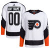 Custom Philadelphia Flyers White Reverse Retro 2.0 Jersey - All Stitched