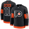 Travis Konecny Philadelphia Flyers Black Alternate Premium Jersey - All Stitched