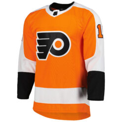 Alternative view of Travis Konecny Philadelphia Flyers Orange Home Primegreen Jersey - All Stitched