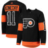 Travis Konecny Philadelphia Flyers Black Alternate Primegreen Jersey - All Stitched