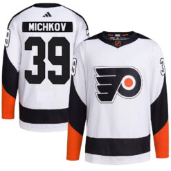 Matvei Michkov Philadelphia Flyers White Reverse Retro 2.0 Jersey - All Stitched