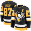 Sidney Crosby Pittsburgh Penguins Black Home Premium Jersey - All Stitched