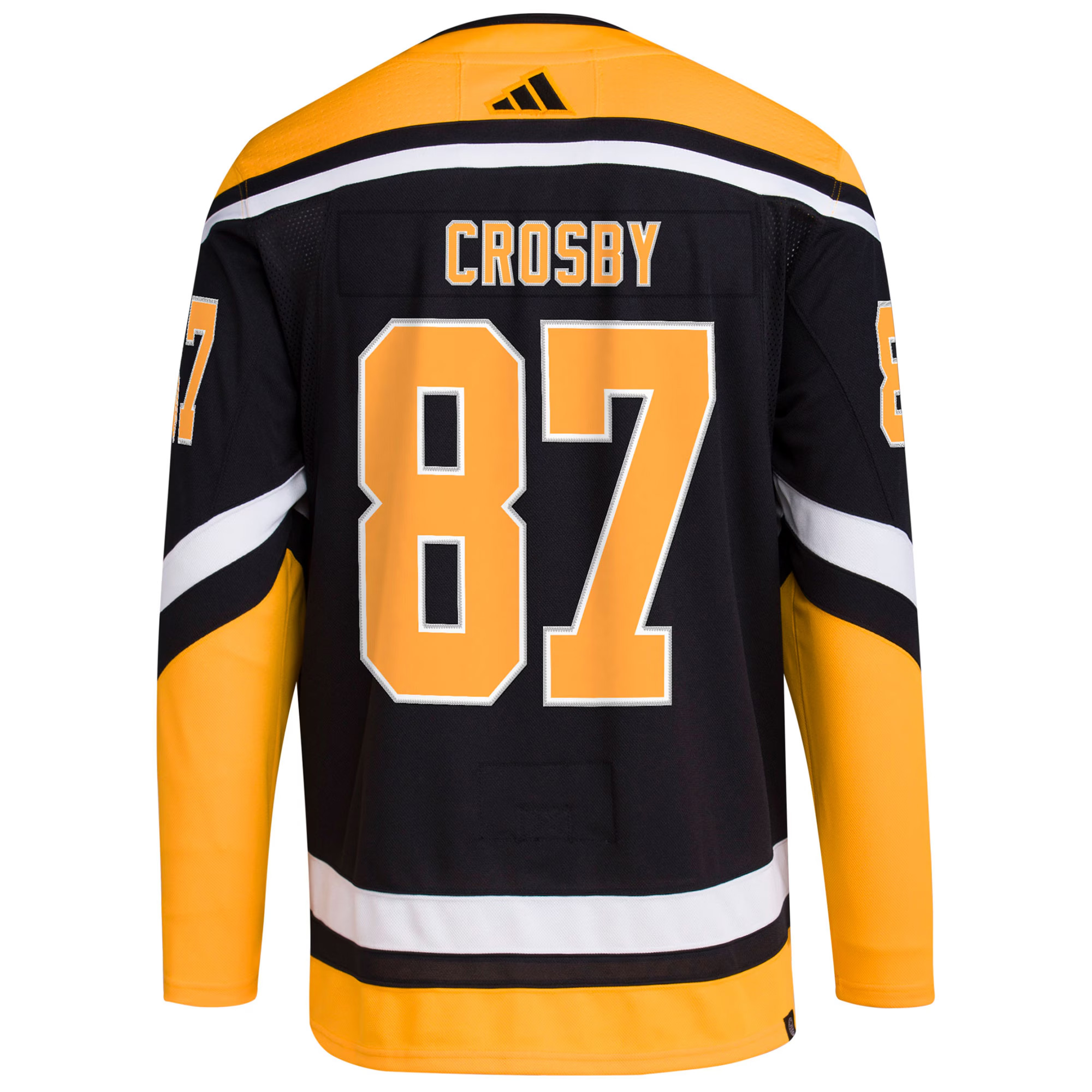 Sidney Crosby Pittsburgh Penguins Black Reverse Retro 2.0 Jersey - All Stitched - Image 3