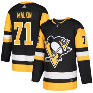 Evgeni Malkin Pittsburgh Penguins Black Home Primegreen Jersey - All Stitched