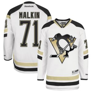 Evgeni Malkin Pittsburgh Penguins White 2014 Stadium Series Jersey - All Stitched