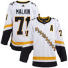 Evgeni Malkin Pittsburgh Penguins White Reverse Retro Jersey - All Stitched