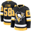 Kris Letang Pittsburgh Penguins Black Home Premium Jersey - All Stitched