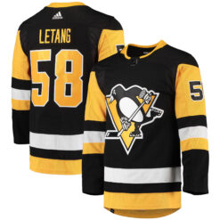 Kris Letang Pittsburgh Penguins Black Home Primegreen Jersey - All Stitched