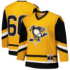 Mario Lemieux Pittsburgh Penguins Gold 1984/85 Power Play Jersey - All Stitched
