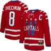 Alex Ovechkin Washington Capitals Red Captain Patch 2015 Winter Classic Blue Line Jersey - All Stitched