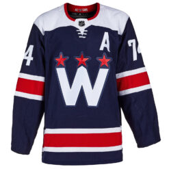 Alternative view of John Carlson Washington Capitals Navy 2nd Alternate Primegreen Jersey - All Stitched