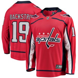 Nicklas Backstrom Washington Capitals Red Home Breakaway Jersey - All Stitched