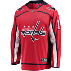 Alternative view of Nicklas Backstrom Washington Capitals Red Home Breakaway Jersey - All Stitched
