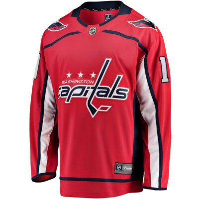 Alternative view of Nicklas Backstrom Washington Capitals Red Home Breakaway Jersey - All Stitched