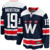 Nicklas Backstrom Washington Capitals Navy Alternate Breakaway Jersey - All Stitched