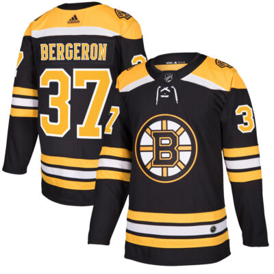 Patrice Bergeron Boston Bruins Black Home Primegreen Jersey - All Stitched