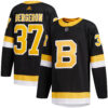 Patrice Bergeron Boston Bruins Black Alternate Jersey - All Stitched