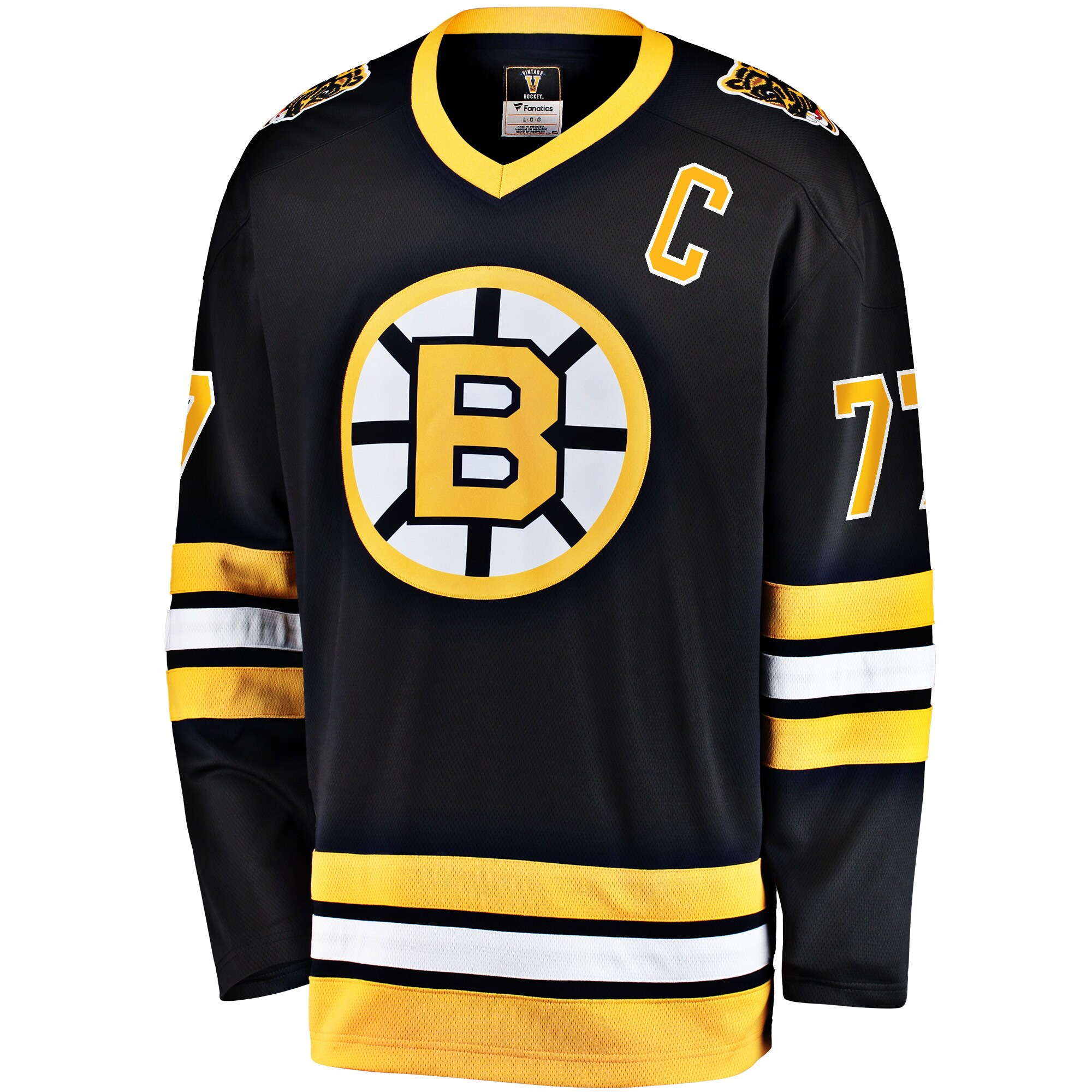 Ray Bourque Boston Bruins Black Home Premier Jersey - All Stitched - Image 2