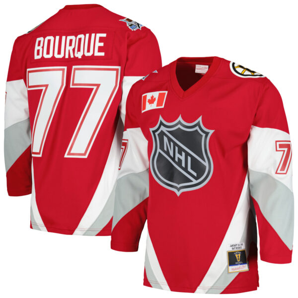 Ray Bourque Boston Bruins Red 1999 All Star Game Blue Line Jersey - All Stitched