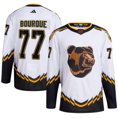 Ray Bourque Boston Bruins White Reverse Retro 2.0 Primegreen Jersey - All Stitched