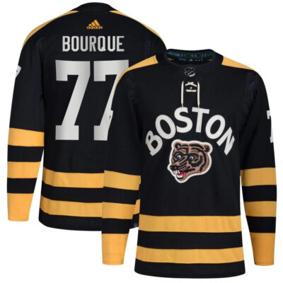 Ray Bourque Boston Bruins Black 2023 Winter Classic Jersey - All Stitched