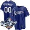 Custom Los Angeles Dodgers Royal Alternate 2025 World Series Limited Jersey - All Stitched
