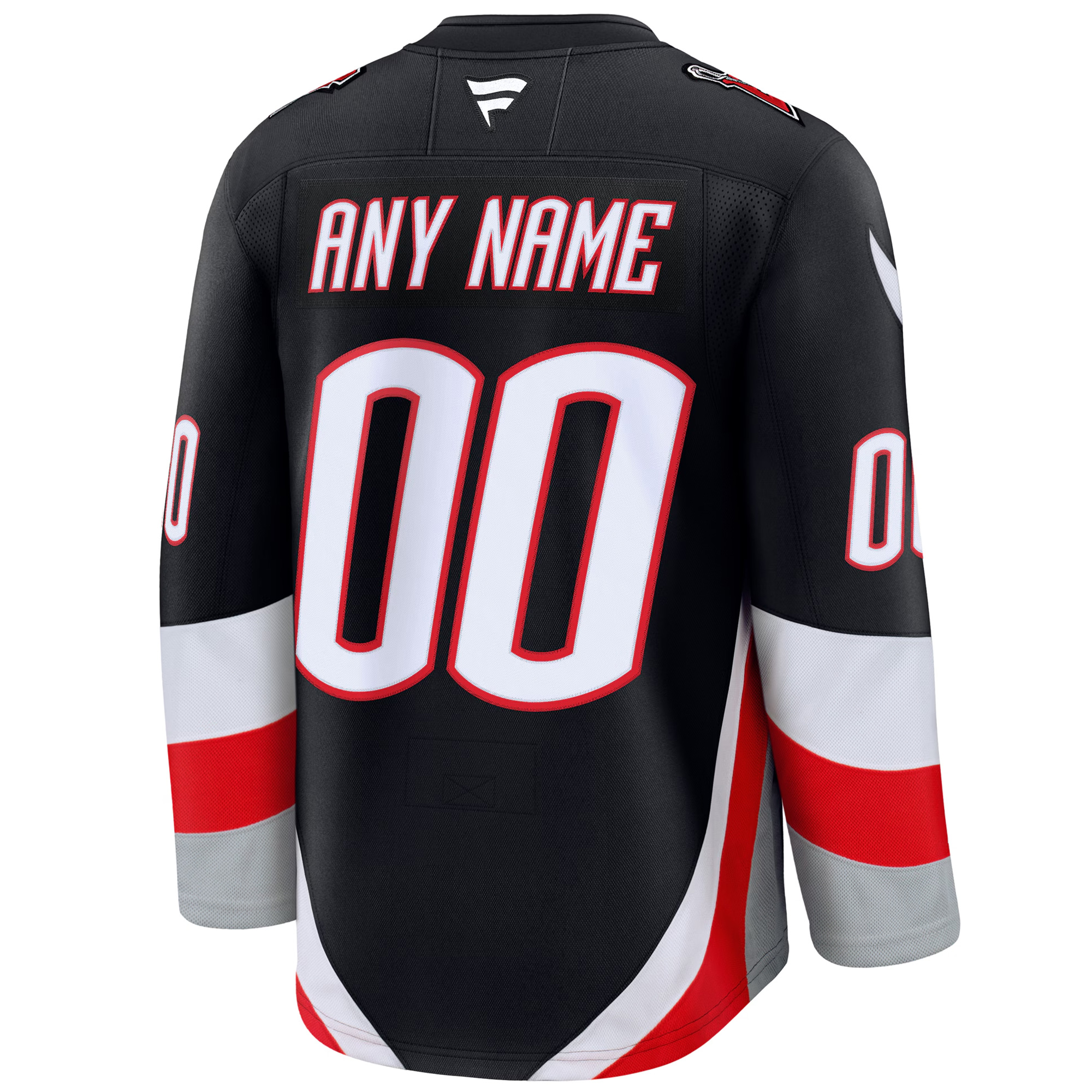 Custom Buffalo Sabres Black Alternate Premium Jersey - All Stitched - Image 3