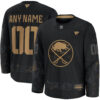 Custom Buffalo Sabres Black 2024 Military Appreciation Jersey - All Stitched
